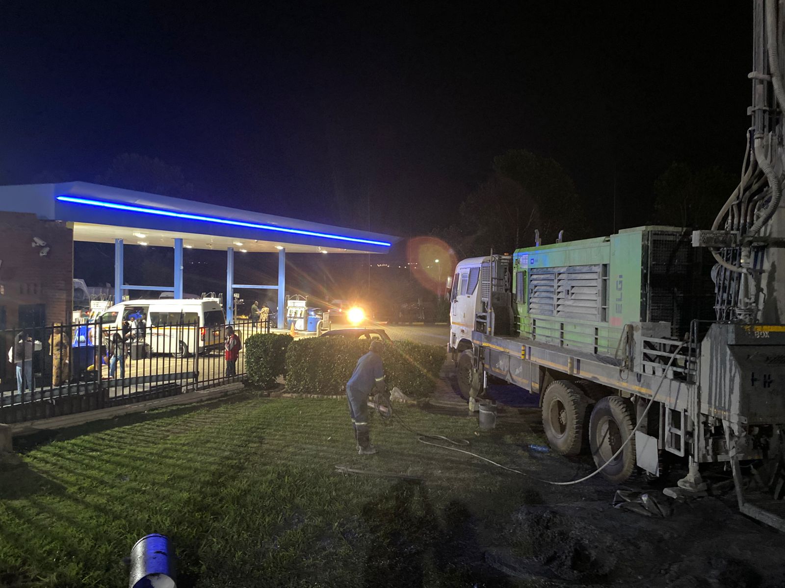 Night drilling