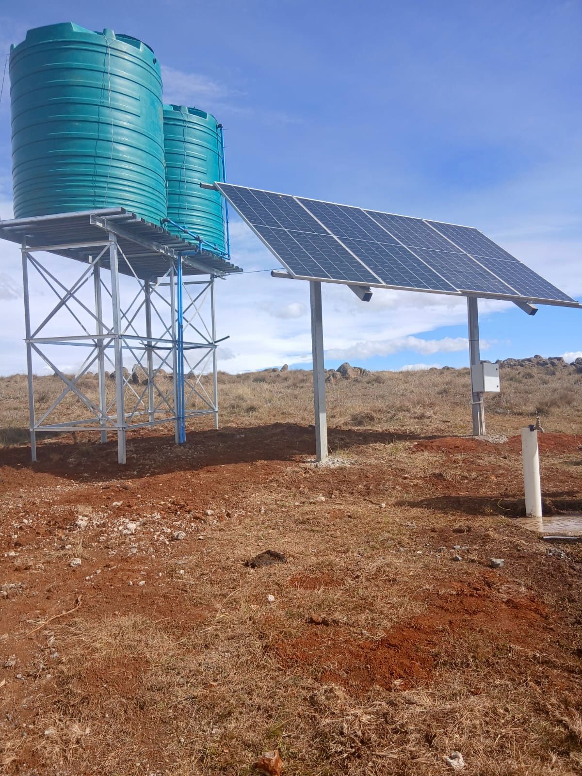 Solar pumping